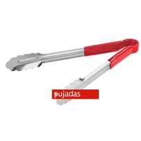 Žnyplės PUJADAS 30 cm su plastikine raudona rankena
