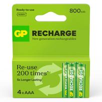 Pakraunama baterija GP Recharge NiMH AAA 800mAh EB4