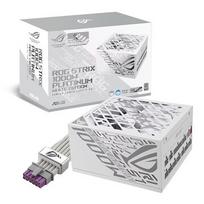 Asus ROG Strix 1000W Platinum White Edition (ROG Equalizer), 80PLUS Platinum, ATX 3.1, PCIe 5.1 90YE00W9-B0NA00