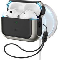 ESR Orbit HaloLock MagSafe dėklas AirPods Pro 3 – pilkas/juodas