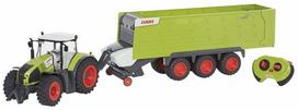 Radijo bangomis valdomas traktorius su priekaba Claas Axion 870, 34425