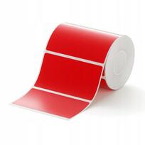 NIIMBOT Etiketės Lipdukai 75*40mm RED 690vnt., skirti K3/W spausdintuvui