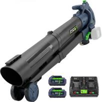 Akumuliatorinis lapų pūstuvas/siurblys Wuber W04403, 40V, su 2x4,0Ah baterijom