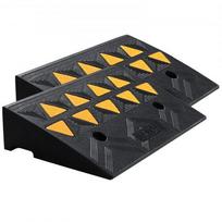 Borto rampa, 2 vnt., 50x32x11 cm, guma, tvirta slenksčio rampa