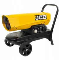 Alyvos šildytuvas JCB 20 kW su termostatu ir ekranu