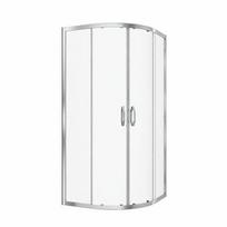 Dušo kabina TIVOLI 80x80cm Chromas Skaidrus stiklas