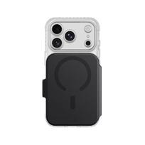 AmazingThing Titan Pro Lens Flip Set iPhone 18 Pro Max dėklas su pinigine, suderinamas su MagSafe - juodas