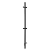 Elektrinis rankšluosčių džiovintuvas Thema Lux, juoda sp., 13 cm x 140 cm, 36 W