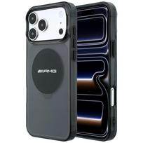 Case AMG IML Transparent Bicolor Block MagSafe for iPhone 18 Pro Max / 17 Pro Max black
