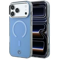 Case Mercedes Double Layer Iconic Logo MagSafe for iPhone 18 Pro Max / 17 Pro Max / 17 Pro Max blue