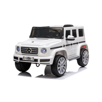 Vaikiškas elektromobilis HATIS “Mercedes-Benz G 500 ”, baltas