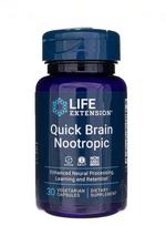 Quick Brain Nootropic – Bakopa, gotu kola | Life Extension | 30 kaps.