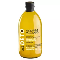 Ekologiškas obuolių sidro actas su imbieru ir cibežole DETOX, 500 ml