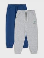 Sinsay - Pašiltintos oversize sportinės kelnės su medvilne, 2 vnt. - multicolor