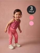 Sinsay - Medvilninis smėlinukas su petnešėlėmis 3 pack - kaštoninė