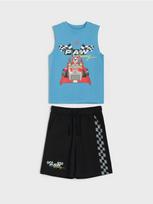 Sinsay - Laisvas rinkinys: marškinėliai ir šortai PAW Patrol - multicolor