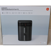 IŠPARDAVIMAS. Xiaomi Dual Zone Air Fryer 12L EU | Xiaomi Smart Double Stack Air Fryer 12L | Power 2800 W | Capacity 12 L | Black | PAŽEISTA PAKUOTĖ | 24 month(s) | BHR0883EUSO