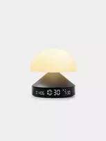 Lexon Mina Sunrise žadintuvas su lempa, Gun Metal / Dark Grey, LR153MX
