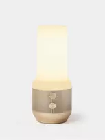 LEXON Terrace+ 3-in-1 LED Lempa, Bluetooth Garsiakalbis, Power Bank 2000 mAh, Auksinė LA134D