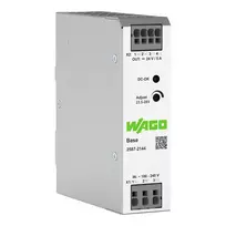 WAGO 2587-2144 Pirminis perjungiamasis maitinimo šaltinis 1 fazė, 24 VDC, 5 A, 120 W, DIN bėgelis