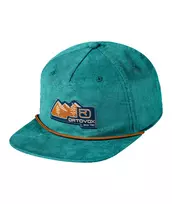 Ortovox Vintage Badge Cap - Pacific Green, Size M