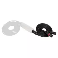 Sommer Cable SC-Peacock MKII DMX adapterio kabelis, 2 x 0,22 mm², XLR 3 kontaktų kištukas – XLR 5 kontaktų lizdas, HICON, juodos spalvos, 5 m (PCGU-0500-SW)