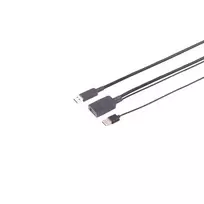 S CONN MAXIMUM CONNECTIVITY USB-A optinis prailginimo kabelis USB 3.2 Gen 2, A male to A female, 10Gbps, 10,0 m, juodas (30-37075)