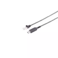 S CONN MAXIMUM CONNECTIVITY USB-A į RJ45 Gigabit Ethernet tinklo adapterio kabelis, 1 m, juodas 13-52025