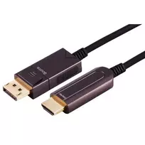 S/CONN maximum connectivity 30-20075 optinis DisplayPort į HDMI-A adapterio kabelis, 4K60, 10 m
