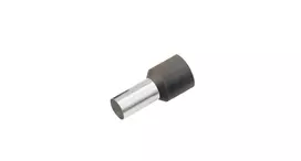 Cimco 187120 dalinai izoliuota gnybtų įvorė, 1,5 mm², juoda, 100 vnt.