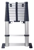 CIMCO 146725 teleskopinės kopėčios XC-380, aliuminės, 3,80 m ištiestos, 13 laiptelių, 150 kg