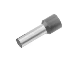 Cimco 187004 iš dalies izoliuota gnybtų įvorė, 0,75 mm², pilka, 100 vienetų