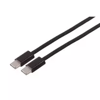 S CONN MAXIMUM CONNECTIVITY USB-C į USB-C 240W PD 3.1 pintas įkrovimo kabelis, 1,5 m, juodas 14-22155
