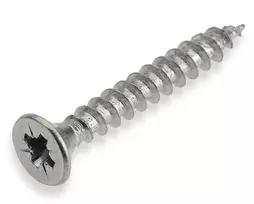 Cimco Pozidriv universalių varžtų rinkinys 5,0 x 40 mm, įleidžiama galvutė, elektrogalvanizuotas plienas (190053)