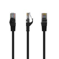 Gembird CAT6 UTP patch cable, 1.5m/black, PP6U-1.5M/BK