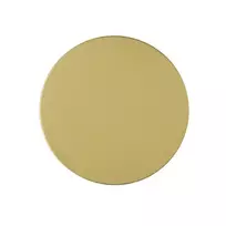 OEM Metal plate for magnet holders - round gold