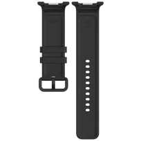 Tactical smartwatch strap for Samsung Galaxy Watch 8/9 | Silicone | black