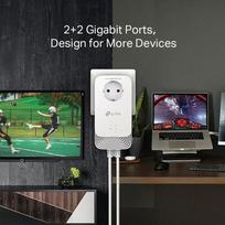 TP-LINK PG2400P KIT PowerLine network adapter 1428Mbit/s Ethernet LAN White 2 pc(s)