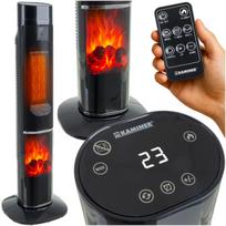Elektrinis šildytuvas su židinio efektu 2000W with timer, black