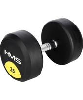 Gumuotas hantelis HG PRO HMS - 25 kg