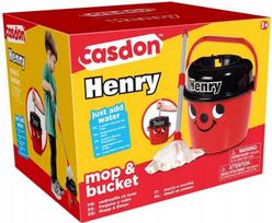 Casdon Henry žaislinis valymo mopas su kibiru, nuo 3 metų