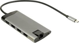 Inter-Tech GDC-802 Wired USB 3.2 Gen 1 (3.1 Gen 1) Type-C Grey