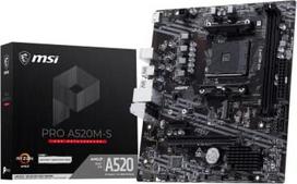MSI Motherboard PRO A520M-S AM5 2DDR4 mATX
