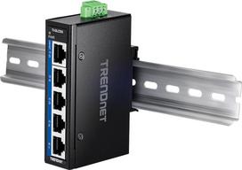No Name Trendnet TI-GLC50 network switch Unmanaged Gigabit Ethernet (10/100/1000) Black