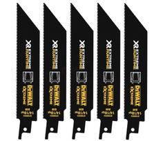 Dewalt XR antgaliai 152 mm 14/18 TPI, 5 vnt