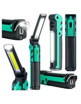 Akumuliatorinė darbo lempa EMAVO EV-Z01, LED ir COB, 400 lm, magnetas ir kablys
