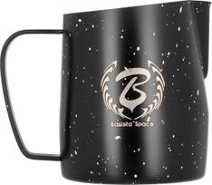 Puodelis pienui Barista Space Star Night, Ø 8.2 cm, juoda sp., nerūdijantysis plienas