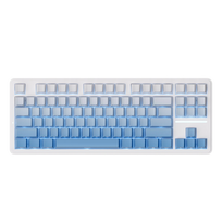 ATK Gear A87 PRO Tai Chi V2 RGB belaidė mechaninė klaviatūra, Balta/Mėlyna