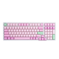 ATK Gear A98 PRO Ania Max, belaidė mechaninė klaviatūra, RGB, Rožinė