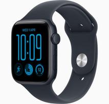 Apple Watch SE 3 Aluminium Cellular 44mm Mitternacht (Sportarmband navyblau) M/L | MJLT4ZR/A | 0195951261676